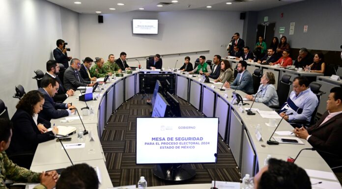 Gobierno del Estado de México presenta Protocolo de Seguridad y Análisis de Riesgo para candidatos y candidatas de la entidad