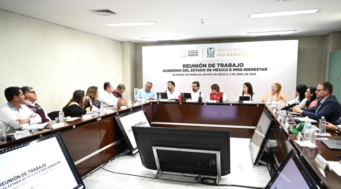 Supervisan IMSS y gobierno del Estado de México avances sobre federalización del sistema de salud al modelo IMSS-Bienestar