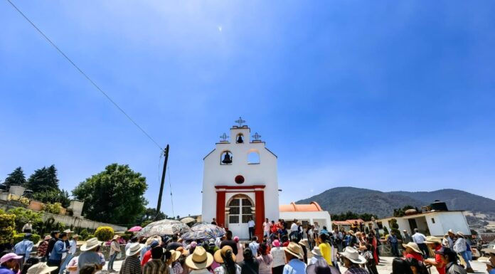 Se realiza visita a templos en Joquicingo y Ocuilan en el Estado de México