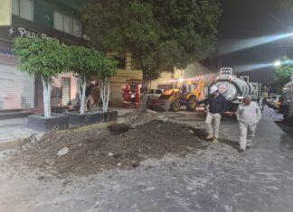 Trabaja Protección Civil estatal en sellado de toma clandestina de hidrocarburo detectada en Nezahualcóyotl