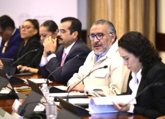 Encabeza Secretario Horacio Duarte Olivares Segunda Sesión de Mesa Política 2024 en el Estado de México