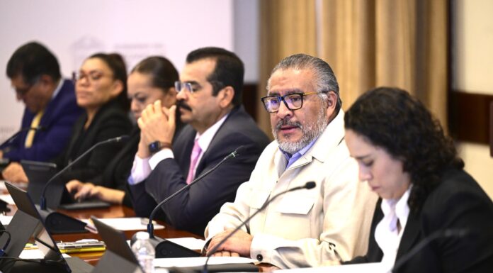 Encabeza Secretario Horacio Duarte Olivares Segunda Sesión de Mesa Política 2024 en el Estado de México