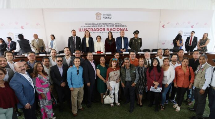 Celebra Gobierno de Delfina Gómez Día del Periodista Mexiquense; no habrá censura, la libertad de expresión no se negocia