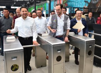 Autoridades de la CDMX y del Gobierno del Estado de México recorren el CETRAM de Indios Verdes