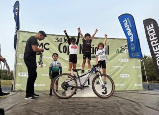 Niños deportistas de Lerma tienen destacada participación en competencia nacional de ciclismo