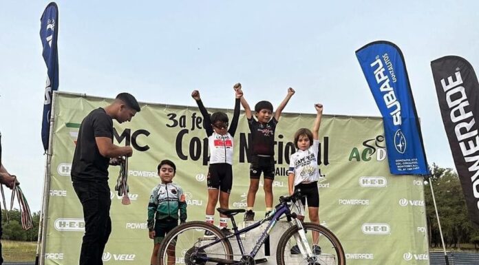 Niños deportistas de Lerma tienen destacada participación en competencia nacional de ciclismo