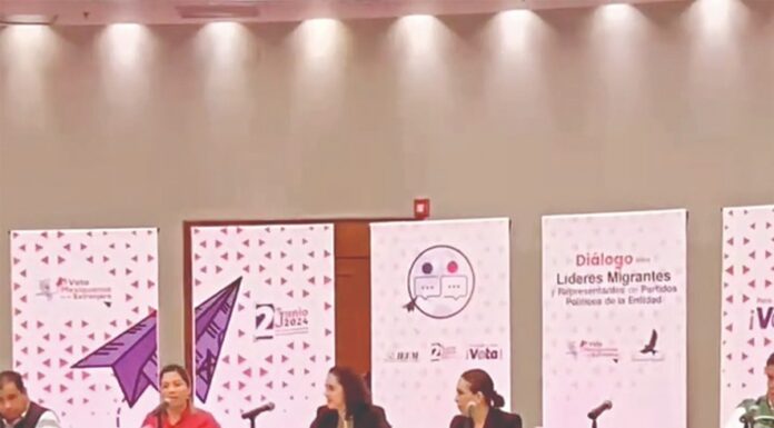 Aure Reynoso a Favor del Voto Migrante