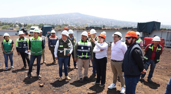 Trolebús Chalco-Santa Martha dará servicio a 3 millones de usuarios; Gobernadora Delfina Gómez Álvarez supervisa obras