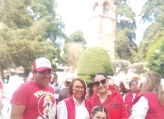 Acambay refrenda su respaldo a Maribel Alcántara Núñez