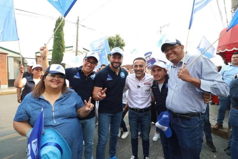 Con Fernando Flores Metepec seguirá siendo azul: Azar Figueroa