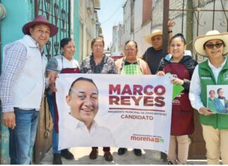 La Cuarta Transformación llegará a Zinacantepec: Marco Reyes