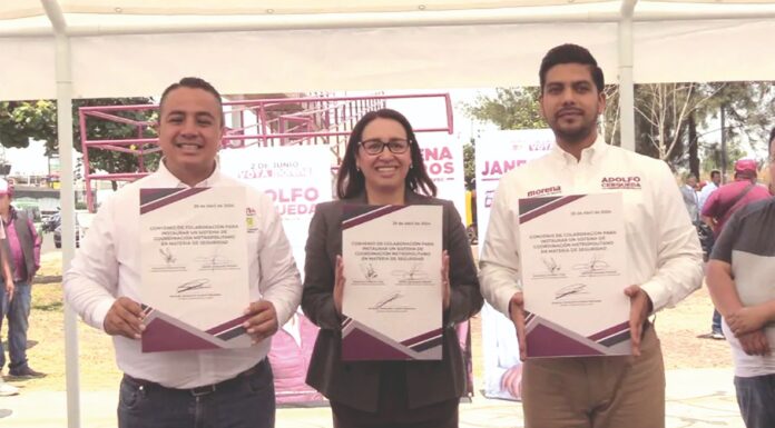 Azucena Cisneros Cerqueda y Jean Carlo asumen compromisos