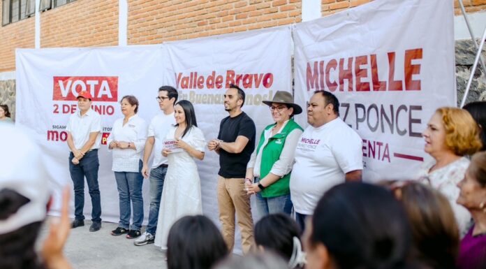 Obra Pública llegará a todos los rincones de Valle de Bravo ofrece Michelle Núñez