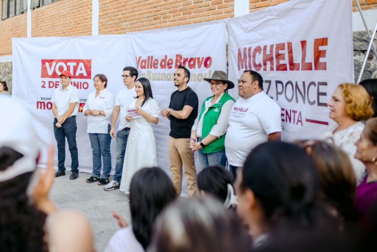 Obra Pública llegará a todos los rincones de Valle de Bravo ofrece Michelle Núñez