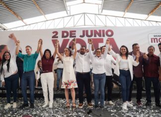 Claudia Sheinbaum y Delfina Gómez trabajarán proyectos para la zona metropolitana del Valle de México