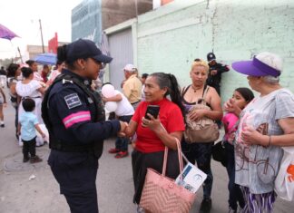 Implementa Gobierno de Delfina Gómez operativo para erradicar violencia contra las mujeres en Valle de Chalco