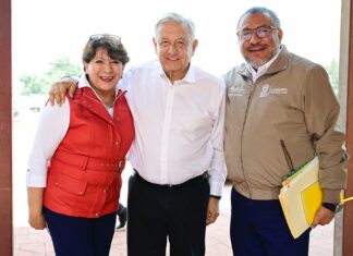 Gobernadora Delfina Gómez recibe al Presidente para trabajar en IMSS-Bienestar; anuncian llegada de 400 médicos especialistas para EdoMéx