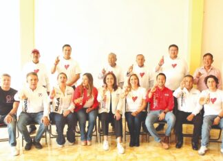 Mariano Camacho y la Alianza Fuerza y Corazón por México, lidera encuesta en el Distrito 35