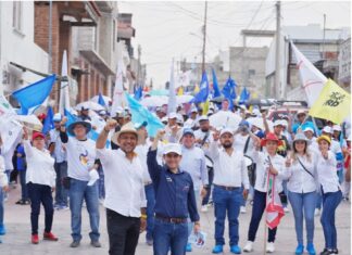 Al acompañar a los candidatos de Fuerza y Corazón por el Edomex, Agustín Barrera llamó a la ciudadanía a votar por un México sin divisiones