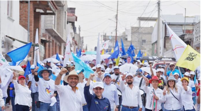 Al acompañar a los candidatos de Fuerza y Corazón por el Edomex, Agustín Barrera llamó a la ciudadanía a votar por un México sin divisiones