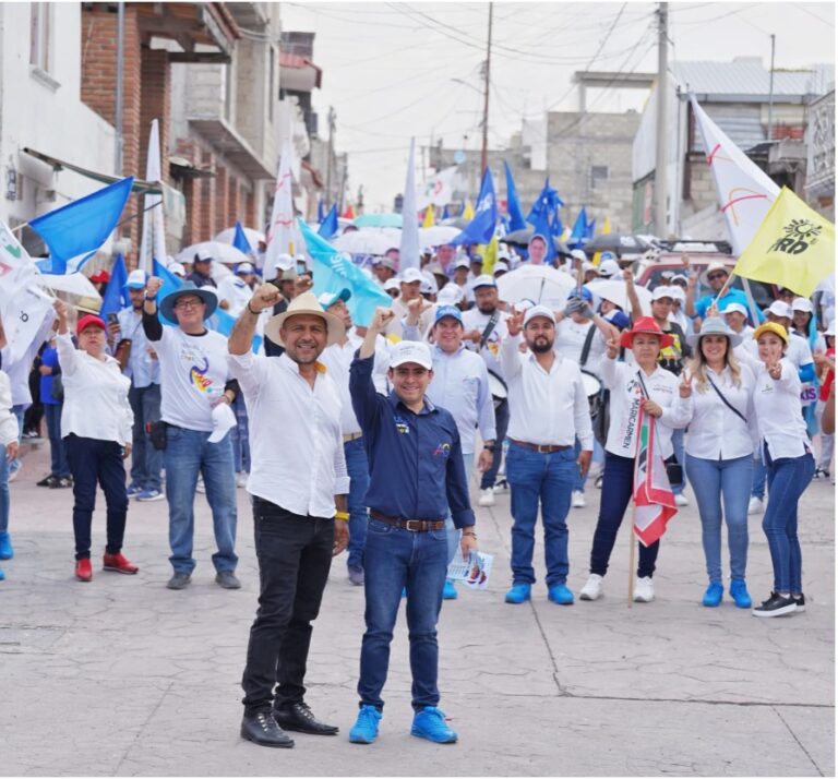 Al acompañar a los candidatos de Fuerza y Corazón por el Edomex, Agustín Barrera llamó a la ciudadanía a votar por un México sin divisiones