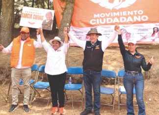 Fernando Garcia Cuevas candidato de MC a Senador, acerca propuestas a Zinacantepec.