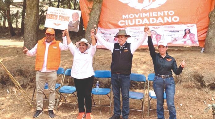 Fernando Garcia Cuevas candidato de MC a Senador, acerca propuestas a Zinacantepec.