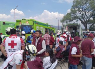 Gobierno del Estado de México atiende oportunamente percance en acto proselitista en Xonacatlán