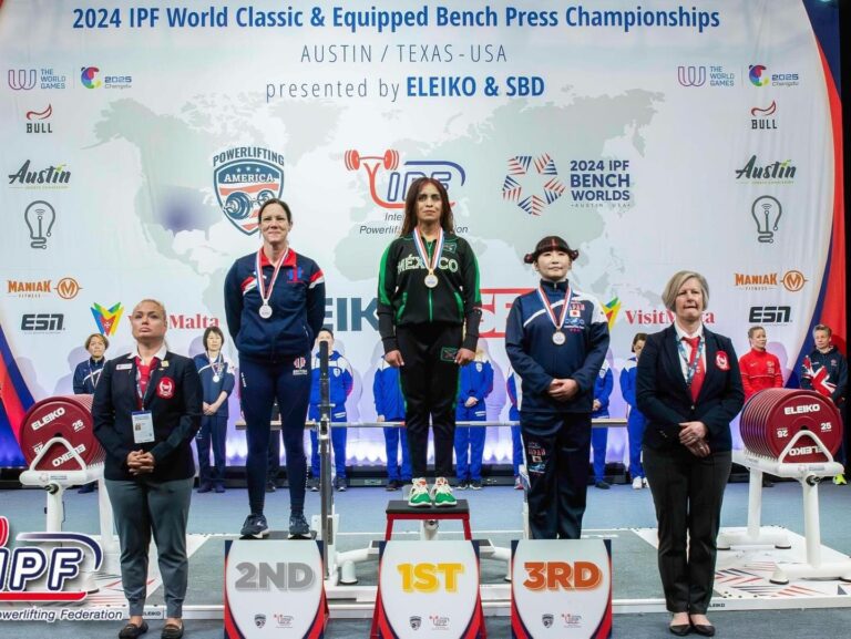 Jessy Reyes la atleta de clase mundial que lleva a México al podio en Powerlifting