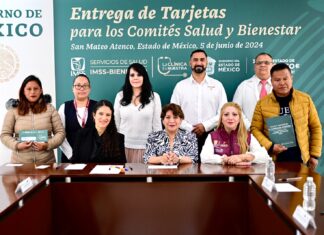 Gobernadora Delfina Gómez Álvarez concluye en tiempo récord la entrega de mil 074 Tarjetas Salud y Bienestar del programa “La Clínica es Nuestra”