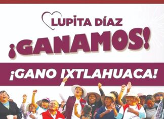 Lupita Díaz oficialmente Alcalde electa de Ixtlahuaca