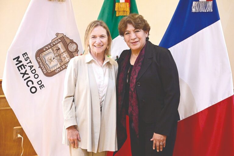 Se reúnen la Gobernadora Delfina y Embajadora de Francia en México