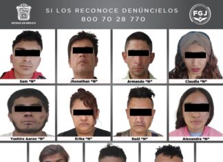 Detenidos y llevados a proceso 13 individuos relacionados con delitos en agravio de transportistas de Texcoco, Estado de México