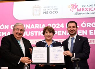 Gobernadora Delfina Gómez Álvarez fortalece el sistema de justicia penal en el Estado de México