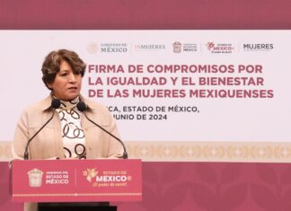 Gobernadora Delfina Gómez firma con la Federación plan para mujeres del EdoMéx; Gabinete recibe capacitación de Inmujeres