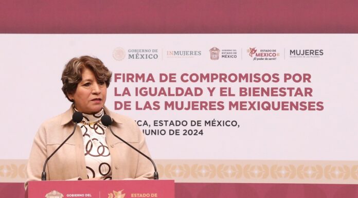 Gobernadora Delfina Gómez firma con la Federación plan para mujeres del EdoMéx; Gabinete recibe capacitación de Inmujeres