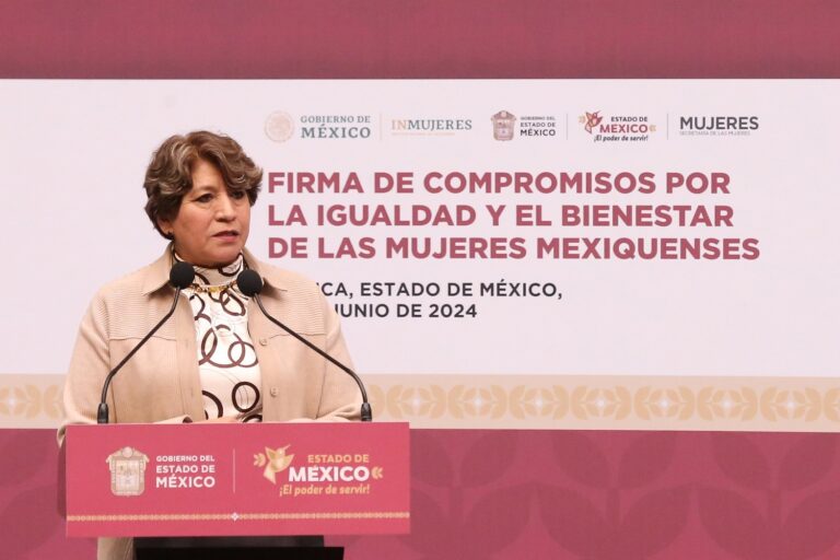 Gobernadora Delfina Gómez firma con la Federación plan para mujeres del EdoMéx; Gabinete recibe capacitación de Inmujeres