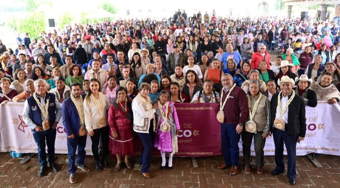 Gobernadora Delfina Gómez acerca su gobierno a mujeres rurales, indígenas y campesinas del Estado de México