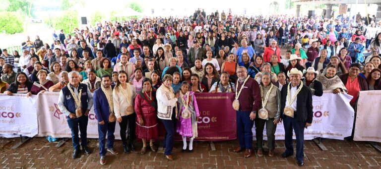 Gobernadora Delfina Gómez acerca su gobierno a mujeres rurales, indígenas y campesinas del Estado de México