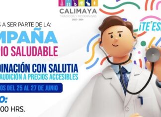 Calimaya te invita a la campaña “Municipio Saludable”