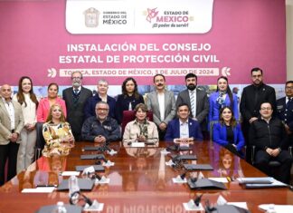 Consejo Estatal de Protección Civil para reforzar la atención a la población mexiquense