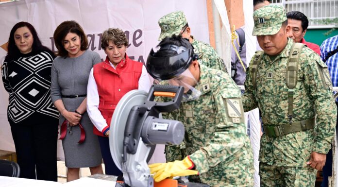 Gobernadora Delfina Gómez pone en marcha programa de desarme