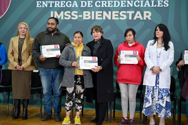 Estado de México y Gobierno Federal inician entrega de tarjetas IMSS Bienestar y concluyen basificación de médicos y enfermeras mexiquenses