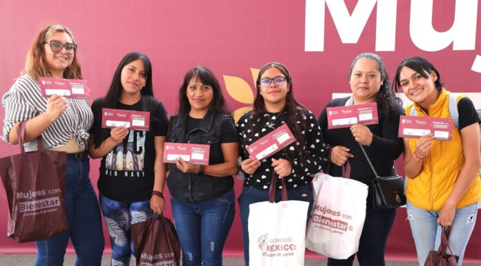 Reactiva Gobernadora Delfina Gómez Álvarez programa Mujeres con Bienestar