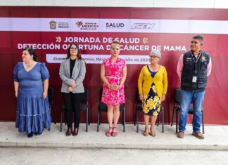 En la lucha contra el cáncer de mama, la Secretaría de Salud del Estado de México realiza Jornadas de Mastografías en Ecatepec