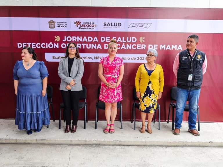 En la lucha contra el cáncer de mama, la Secretaría de Salud del Estado de México realiza Jornadas de Mastografías en Ecatepec