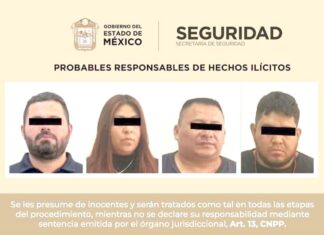 Ratas de transporte de carga en Izcalli fueron aprehendidos