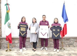 Michelle Núñez cumpliendo sueños a deportistas vallesanos