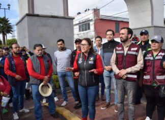 Destaca Delfina Gómez gran participación de Atquenses en jornada de limpieza