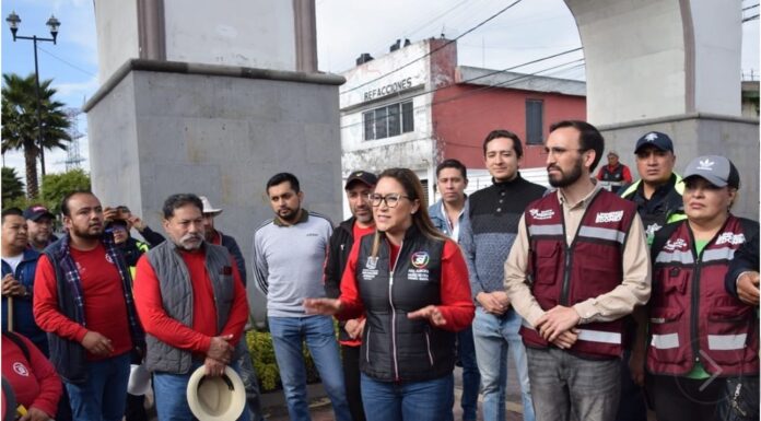 Destaca Delfina Gómez gran participación de Atquenses en jornada de limpieza